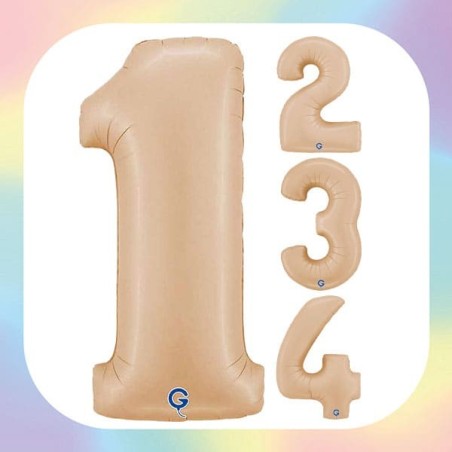 Numeri 40" Cipria "Satin Nude"