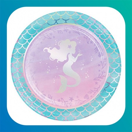 Coordinato Tavola Sirena "Mermaid Shine" | Balloon Party