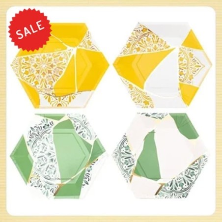 Kintsugi Green & Yellow