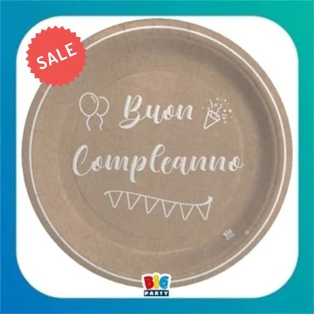Decorazioni Buon Compleanno Kraft | Balloon Party