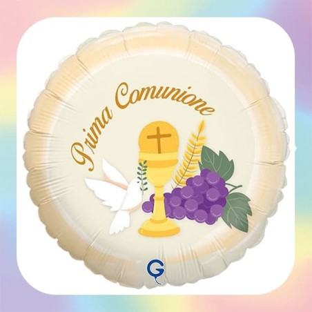 Mylar Comunione e Cresima Grabo: scopri i Palloncini a tema!