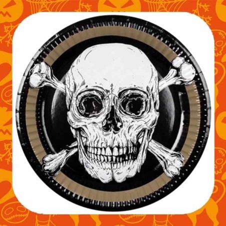 Festa di Halloween Tema Teschio Pirata