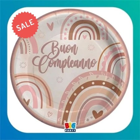Buon Compleanno Boho Rosa