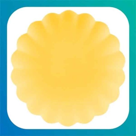 Festa a Tema Macaron Giallo Pastello