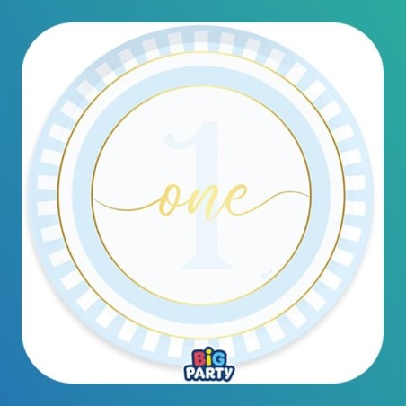 1° Compleanno "One Today Light Blue"