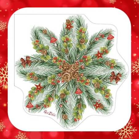 Tovaglioli Decorati Natale e Capodanno