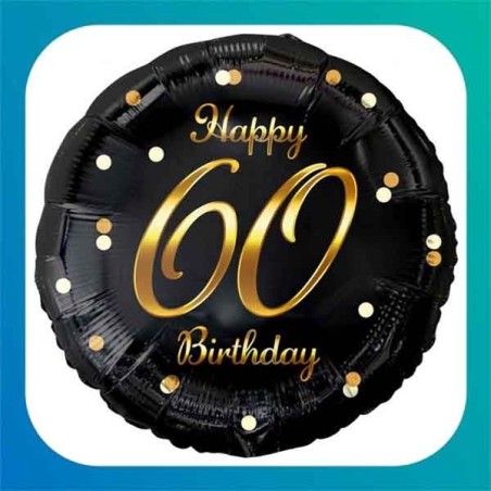 Accessori e Palloncini 60° Compleanno