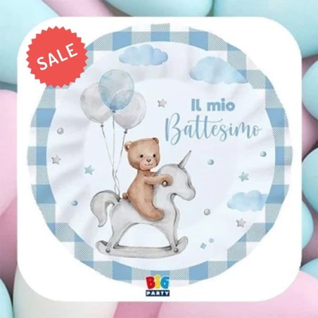Battesimo Tema Teddy Bimbo: Allestimenti Celesti e Dolci