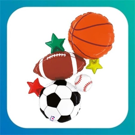Palloncini in Foil a Tema Sport | Balloon Party