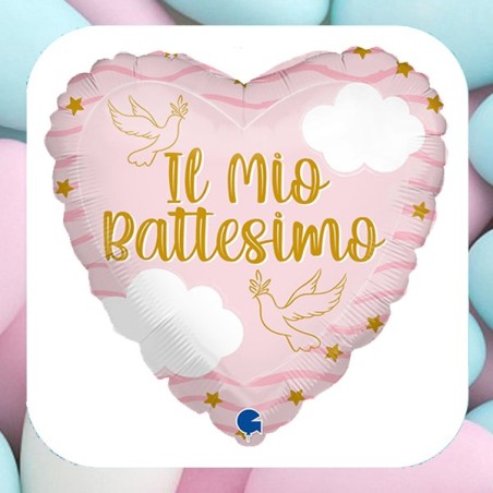 Palloncini Battesimo Rosa: Decorazioni Nascita