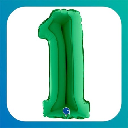 Numeri Medi Verde 14"/35cm