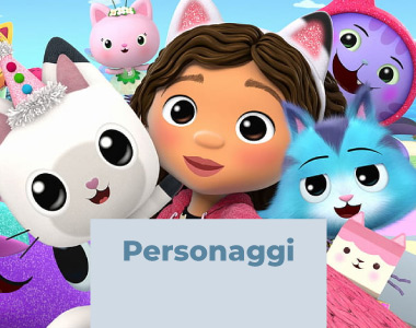 coordinati tavola personaggi cartoni animati