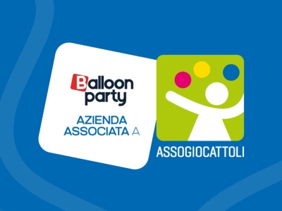 Balloon Party entra ufficialmente in Assogiocattoli