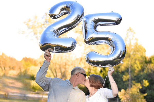 Come organizzare 25° anniversario di matrimonio
